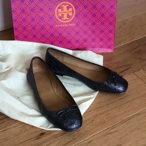 Blue- Tory Burch flats
